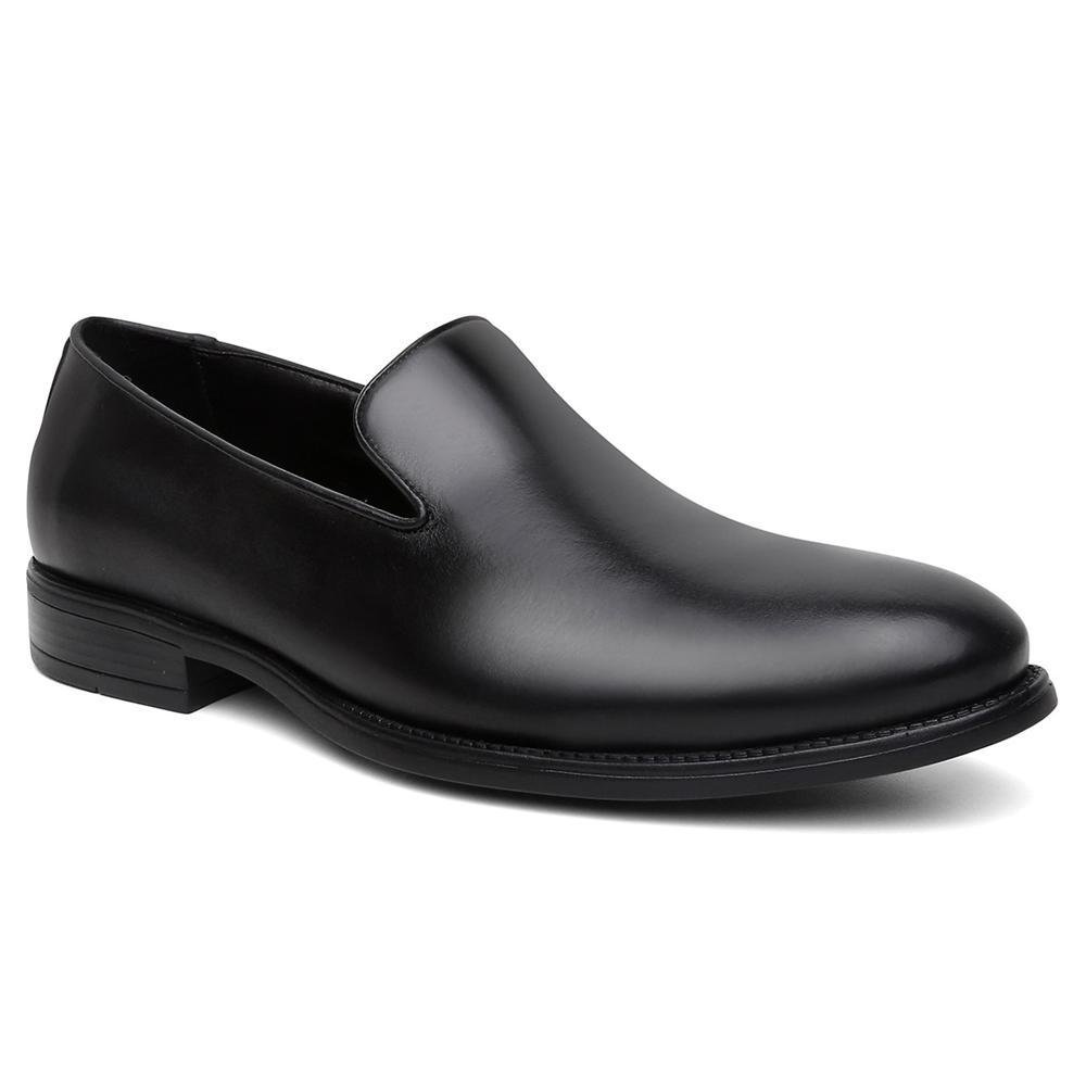 Mocassim Masculino Couro Dia a Dia Preto 2