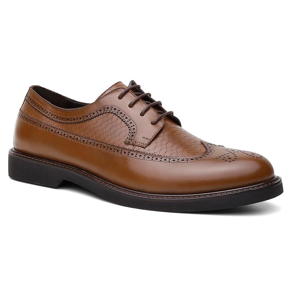 Sapato Social Derby Masculino Couro