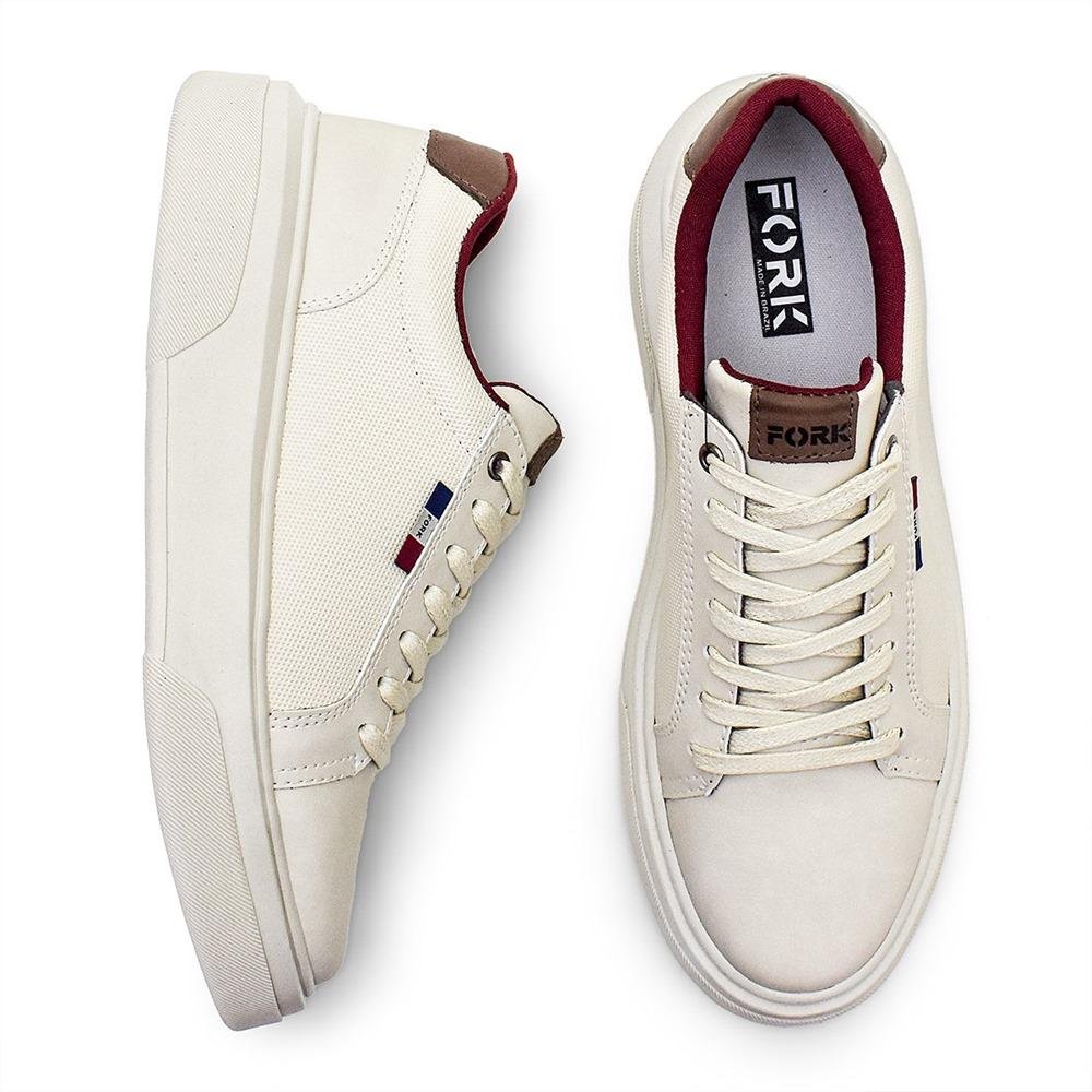 Sapatênis Masculino Casual Premium Confortável Urbano Bege 3
