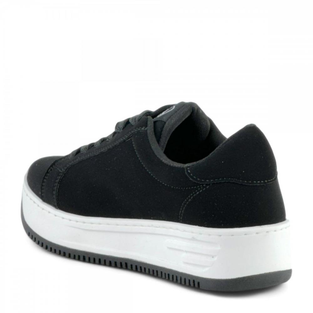 Tênis Plataforma Casual Via Marte Feminino Preto