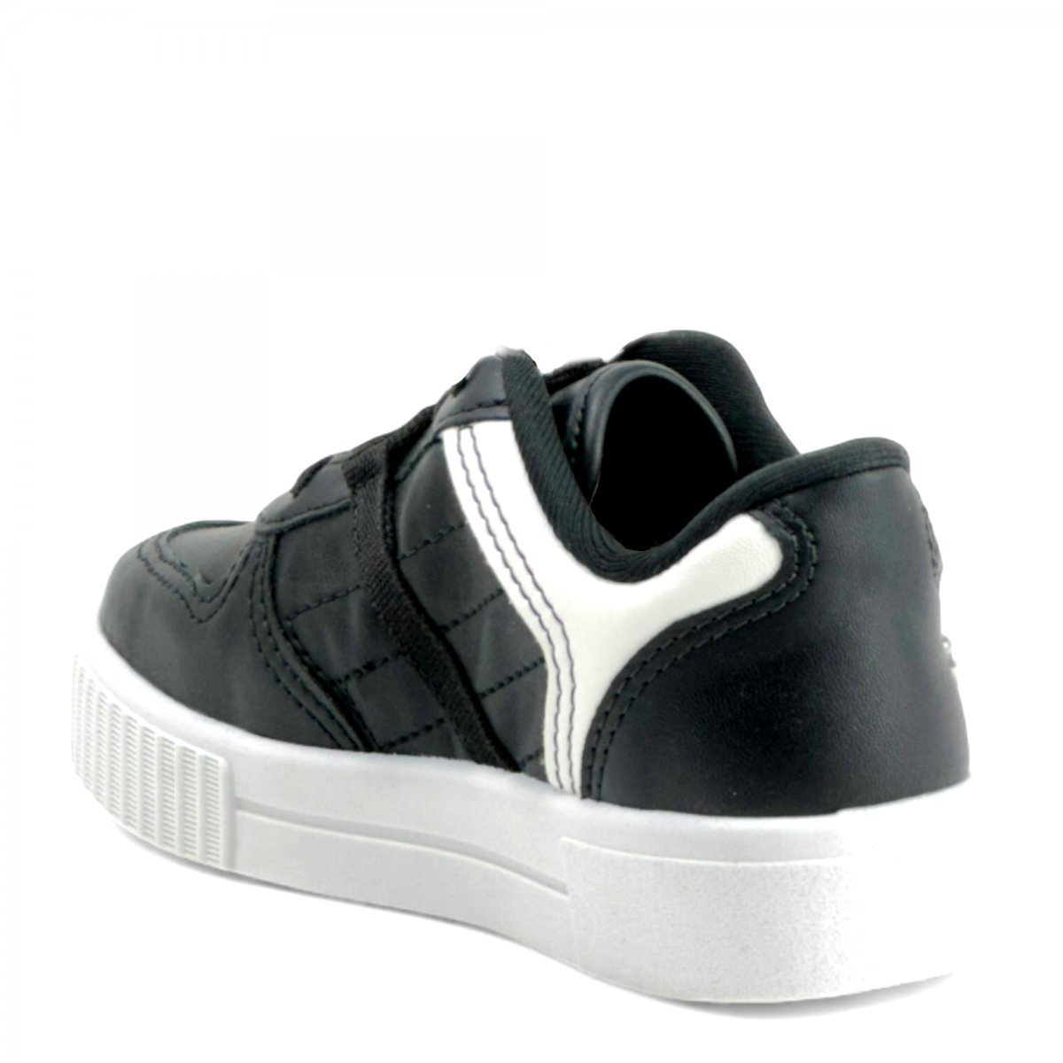 Tênis Flatform Casual Pinkcats Infantil Feminino Preto 3