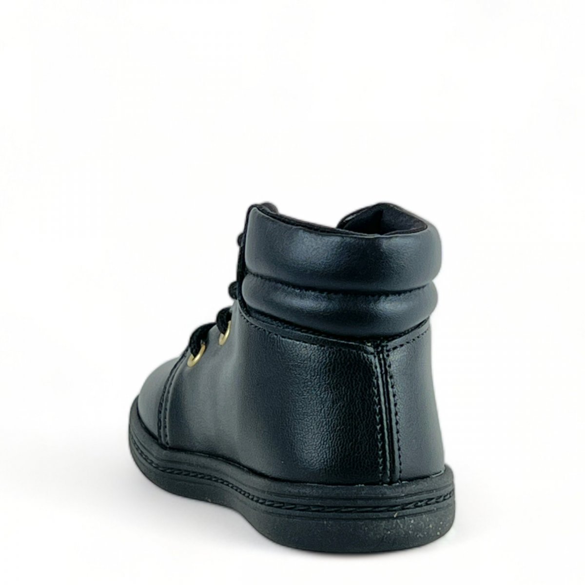 Coturno Casual Molekinha Infantil Menina Preto 3