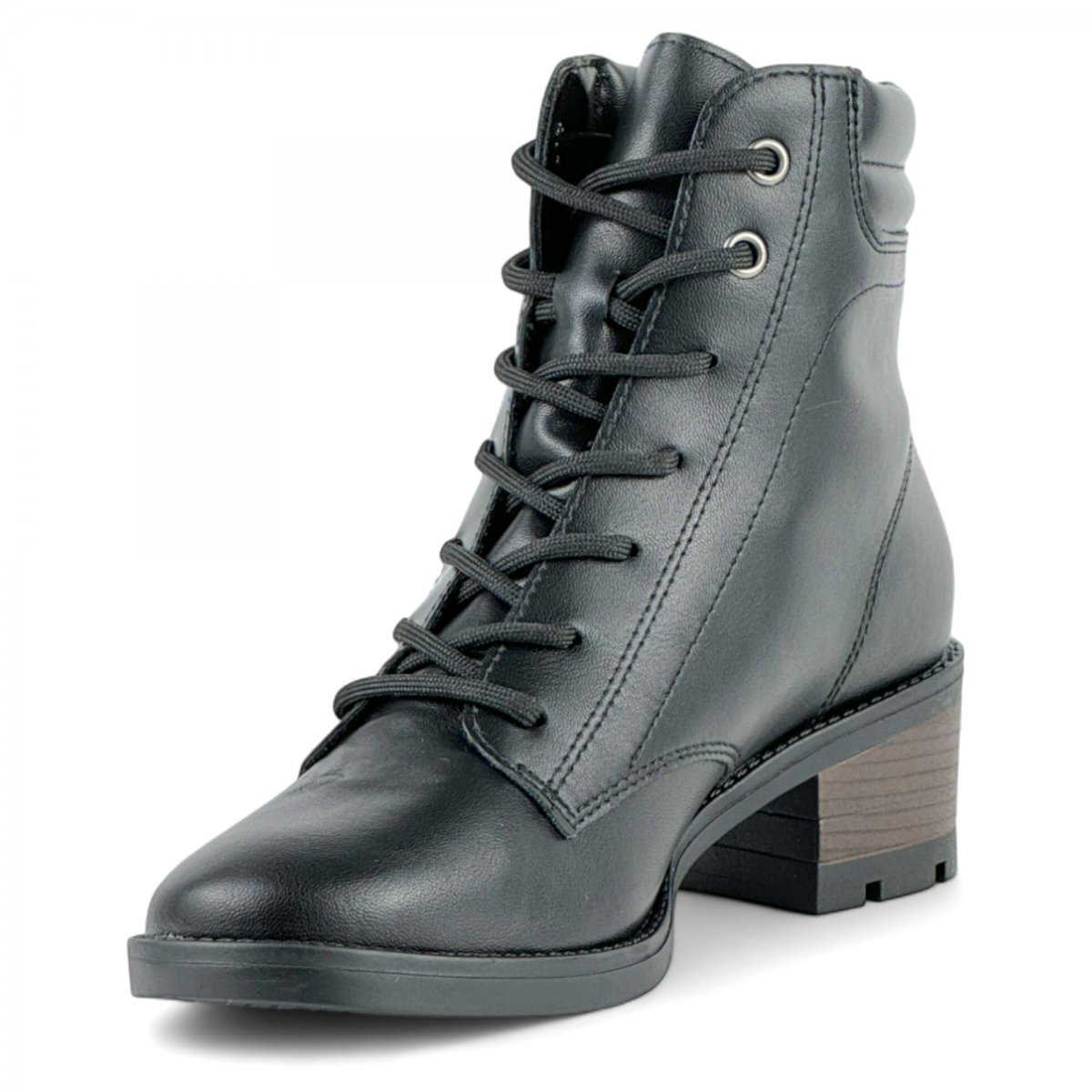 Coturno Casual Via Marte Feminino Preto 2