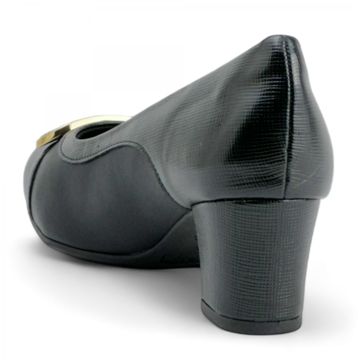 Sapato Salto Médio Joanete Piccadilly Feminino Preto