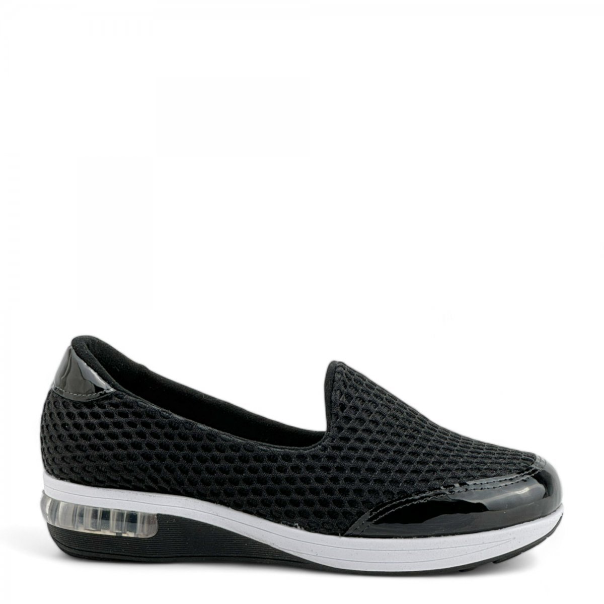 Tênis Salto Anabela Ultraconforto Modare Feminino Preto