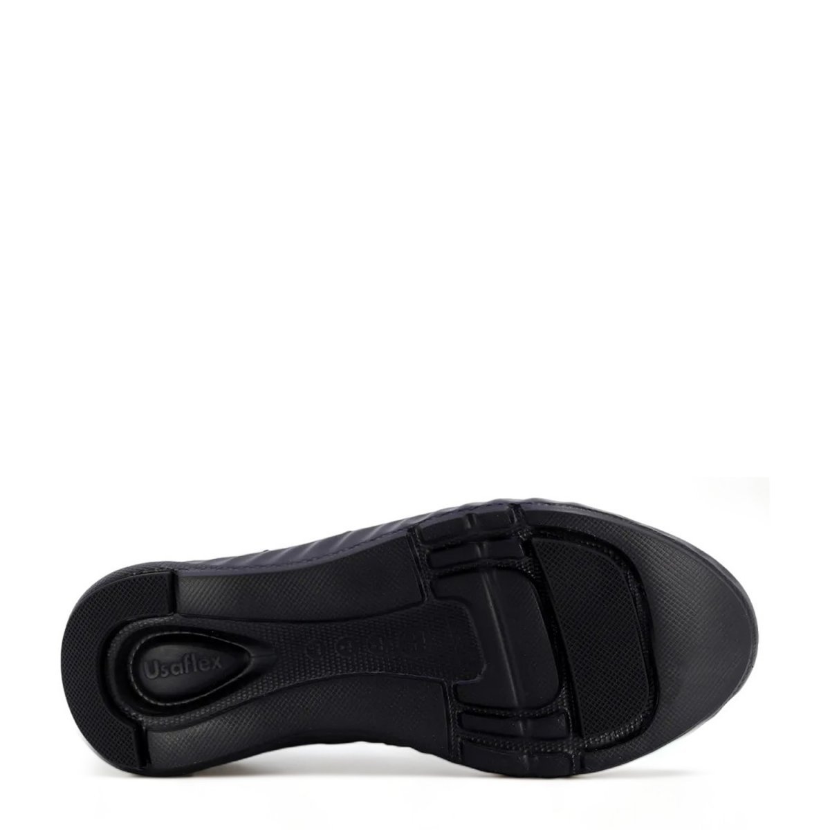 Bota Curta Couro Pelo Usaflex Preto 2