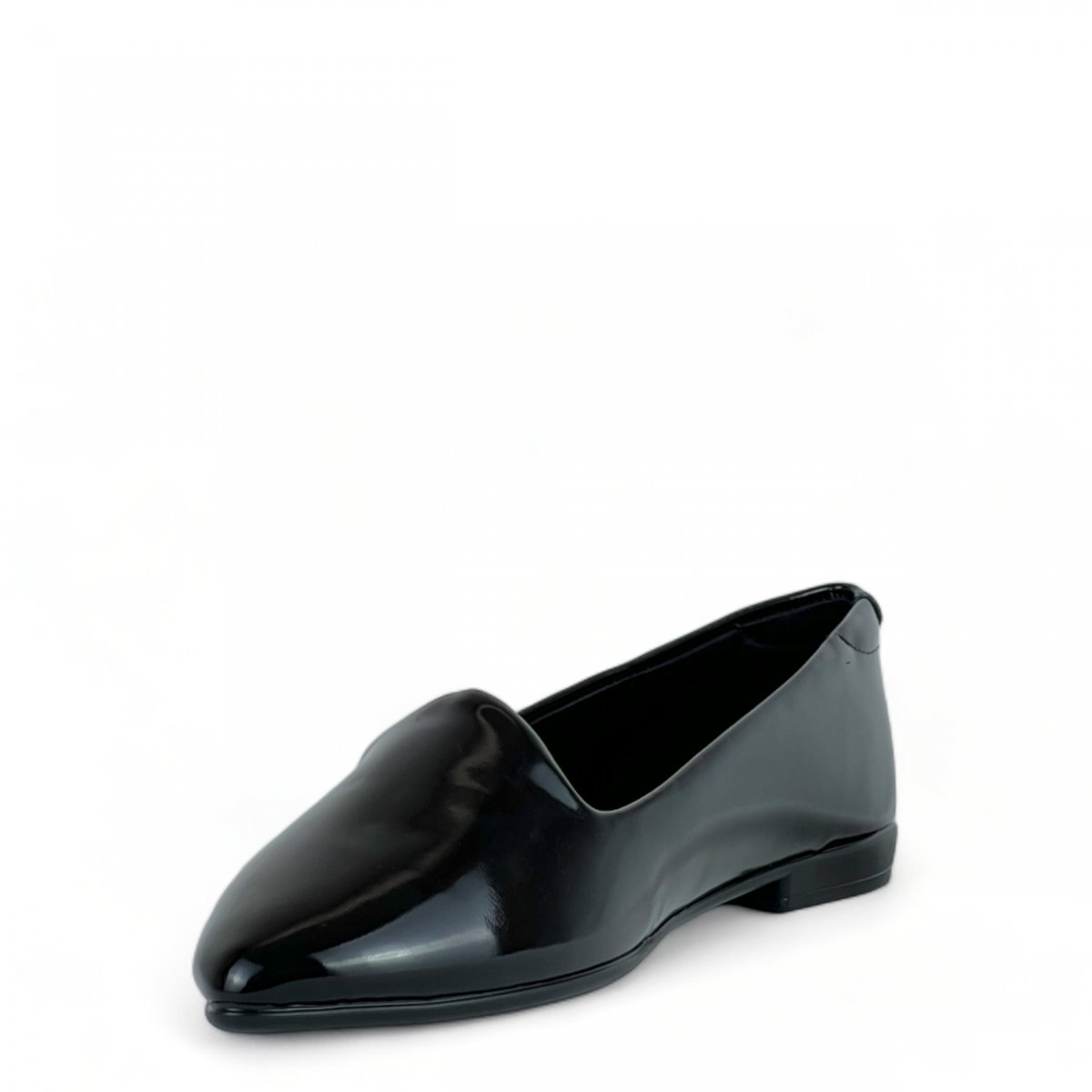 Sapatilha Bico Fino Verniz Feminina Beira Rio Preto 2