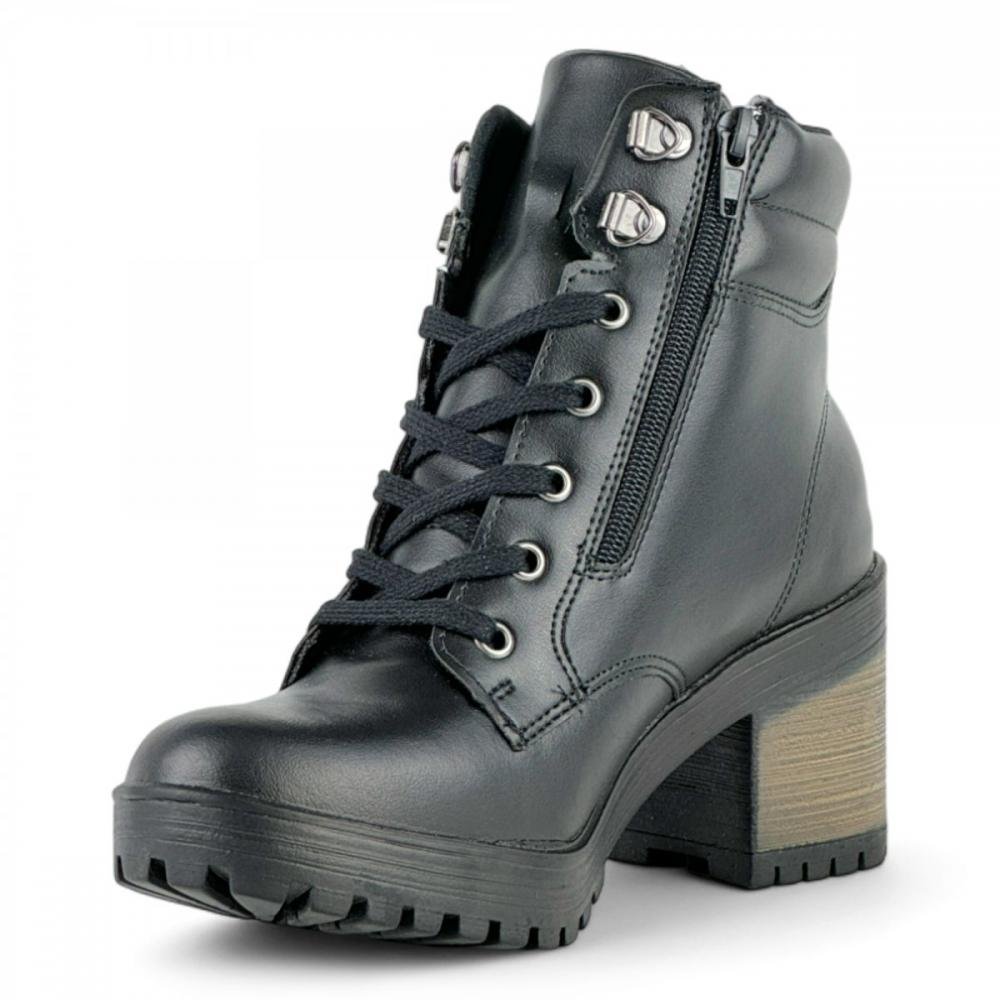 Coturno Salto Bloco Isabela Castelani Feminino Preto 2