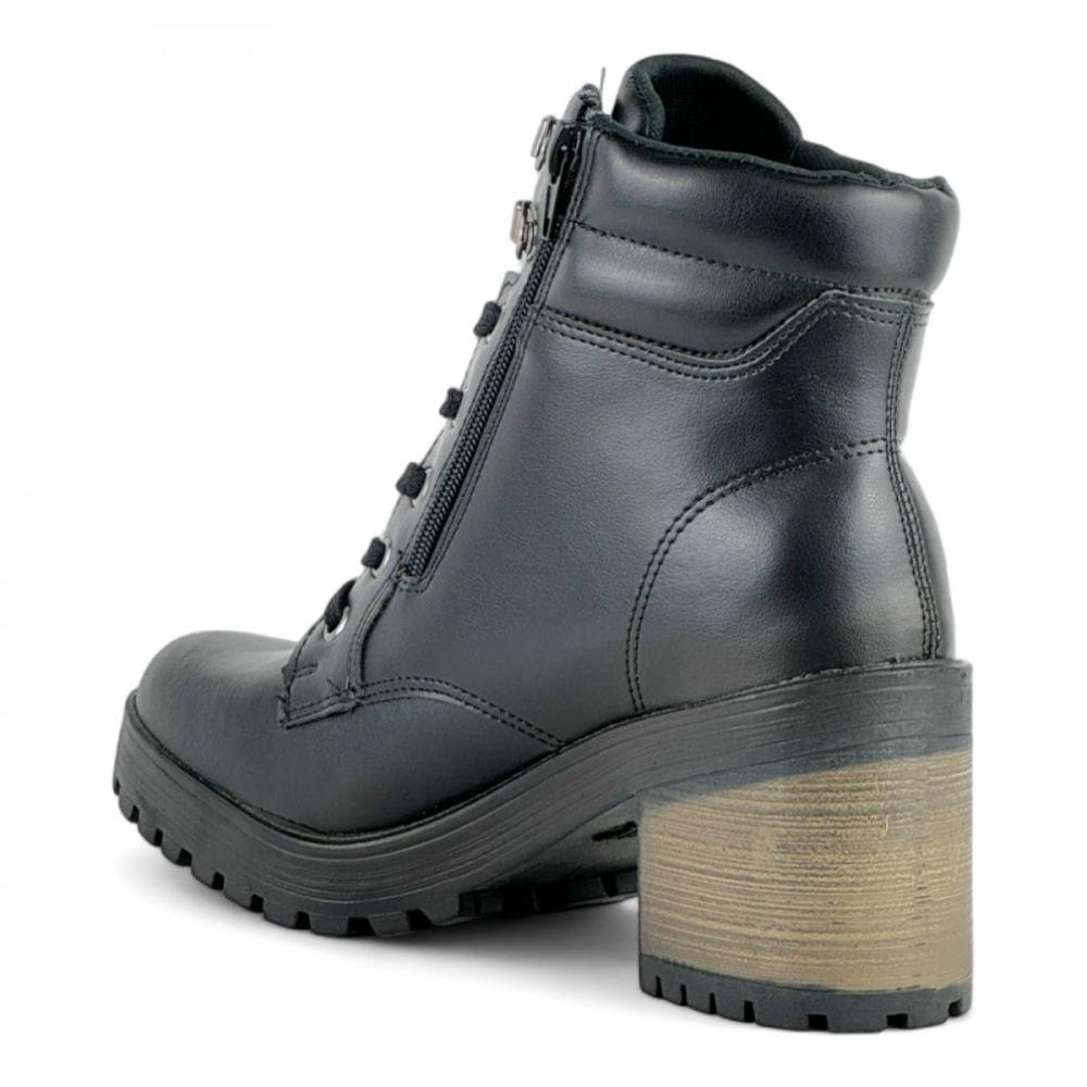 Coturno Salto Bloco Isabela Castelani Feminino Preto 3