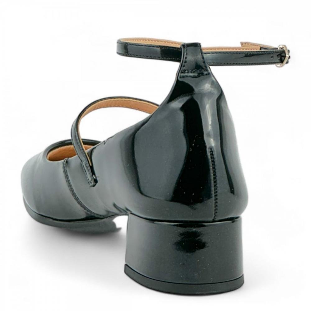 Sapato Boneca Tornozeleira Santinelli Feminina Preto 3