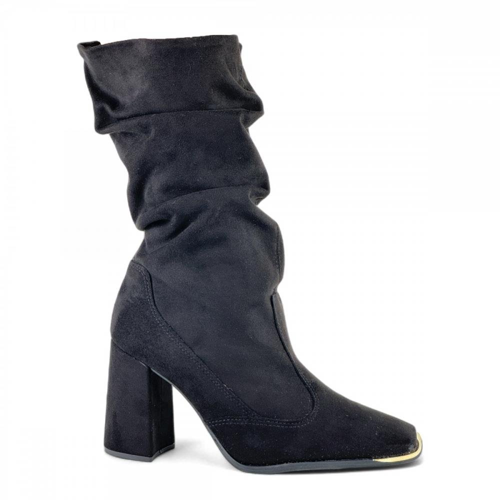 Bota Cano Strech Salto Alto Vizzano Feminina