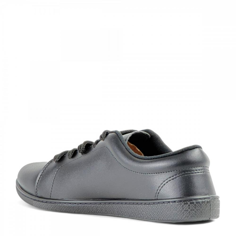 Tênis Casual Baixo Básico Moleca Feminino Preto 3