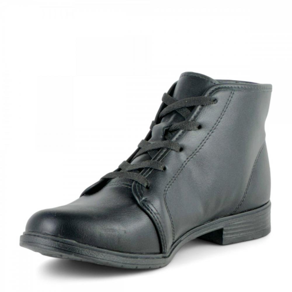 Coturno Casual Basico Mississipi Feminino Preto 2