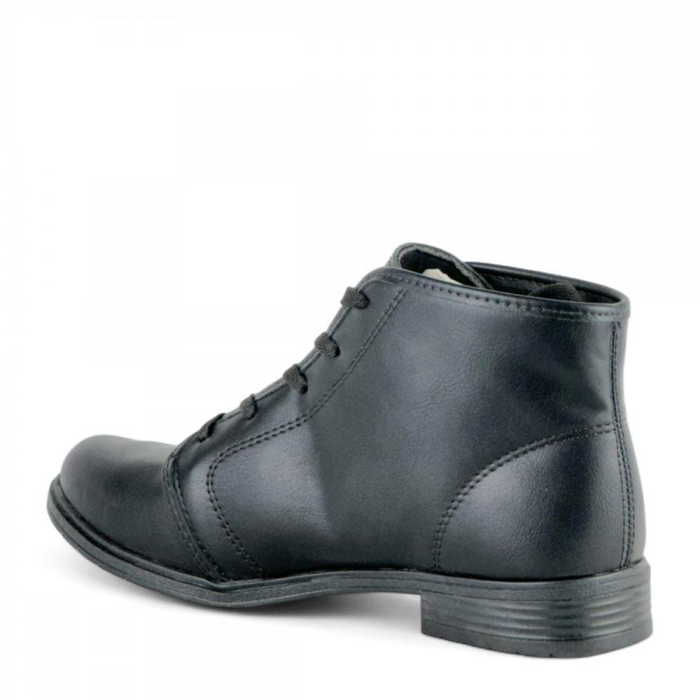 Coturno Casual Basico Mississipi Feminino Preto 3
