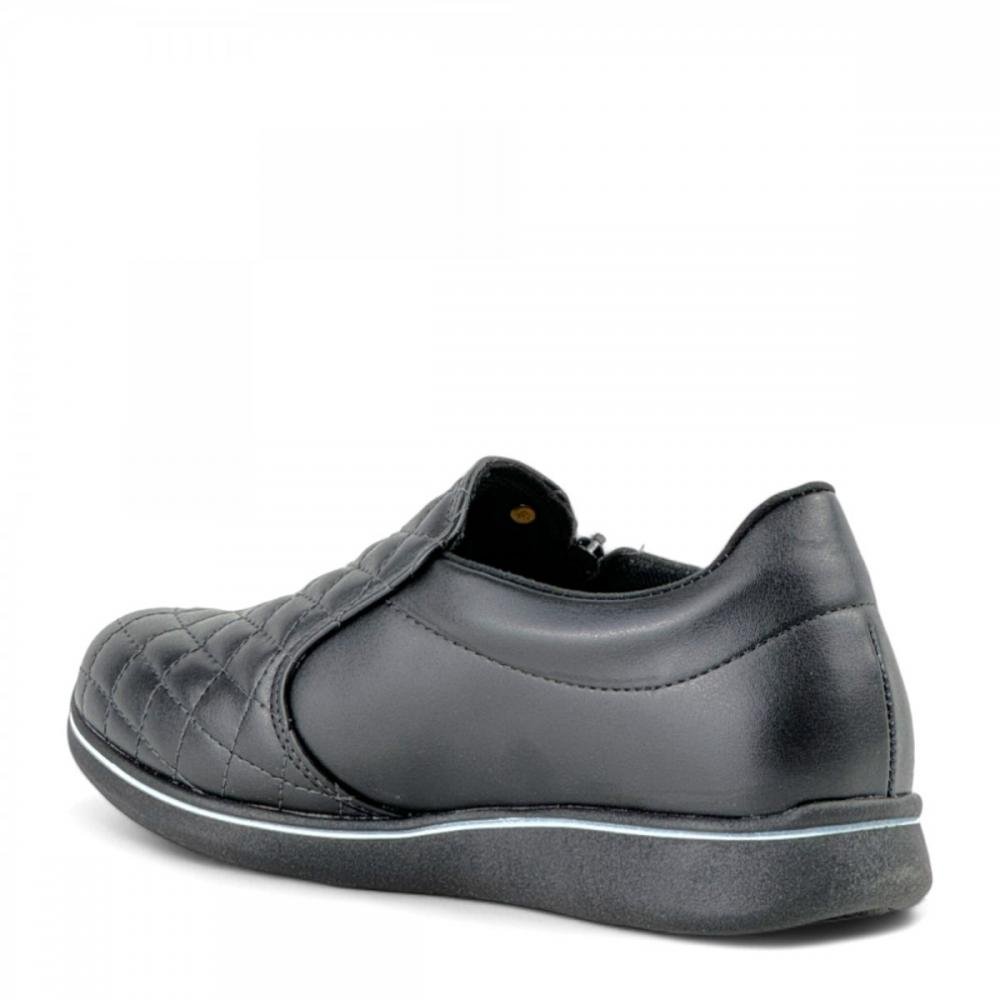 Tênis Casual Calce Fácil Modare Ultraconforto Feminino Preto 3