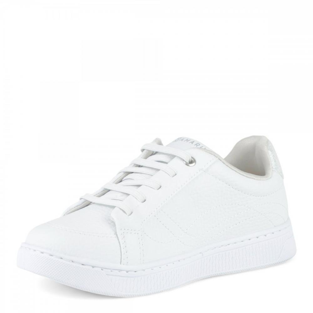 Tênis Casual Brilho Ramarim Feminino Branco 2