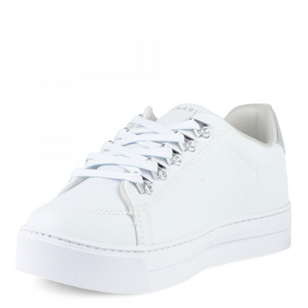 Tênis Casual Flatform Ramarim Feminino Branco 2