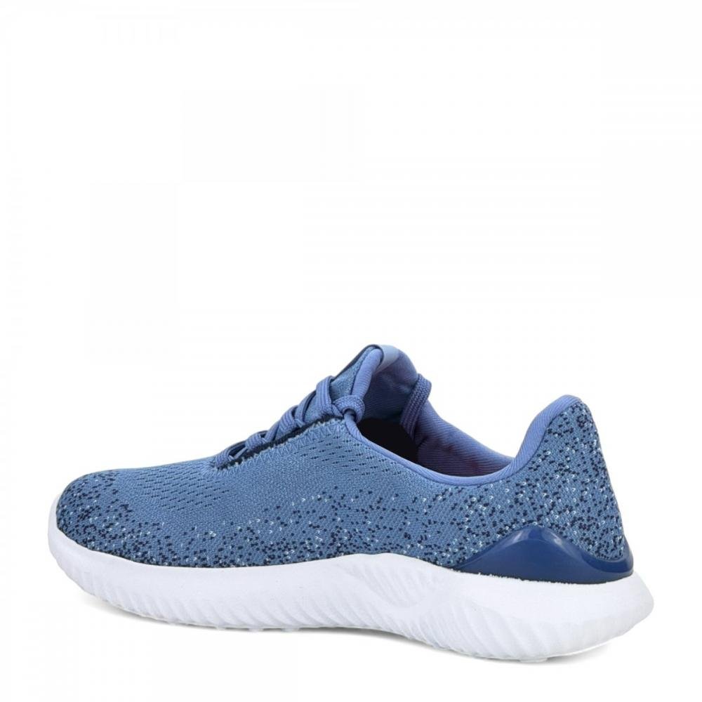 Tênis Jogging Esportivo Actvitta Feminino Azul 3
