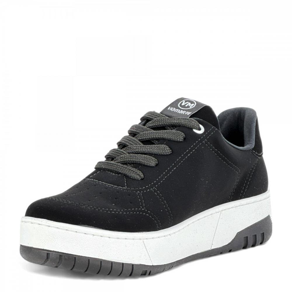 Tênis Casual Flatform Via Marte Feminino Preto 2
