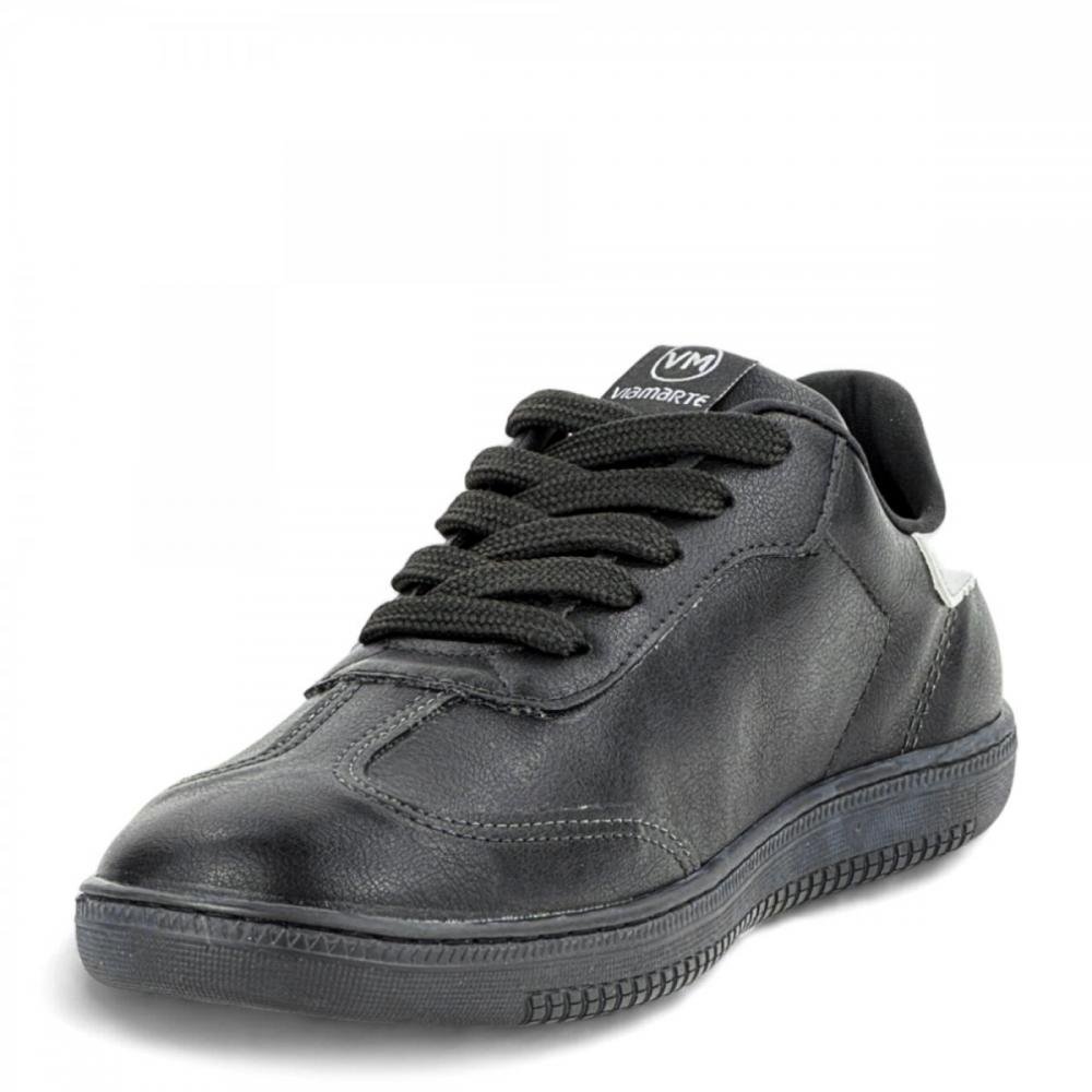 Tênis Casual Street Baixo Via Marte Feminino Preto 2
