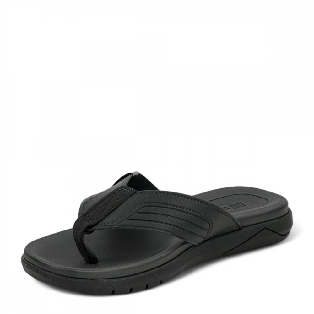 Chinelo Dedo Palmilha Comfort BrSport Masculino Preto 2