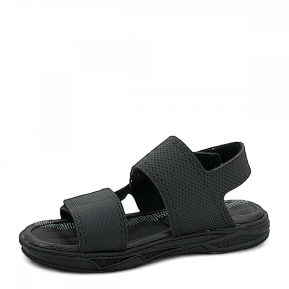 Sandália Casual Molekinho Infantil Menino Preto 3