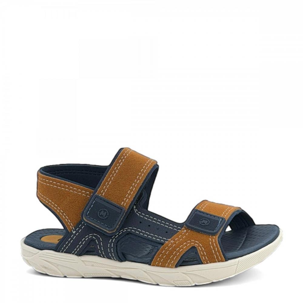 Sandália Casual Molekinho  Infantil Menino Azul 1