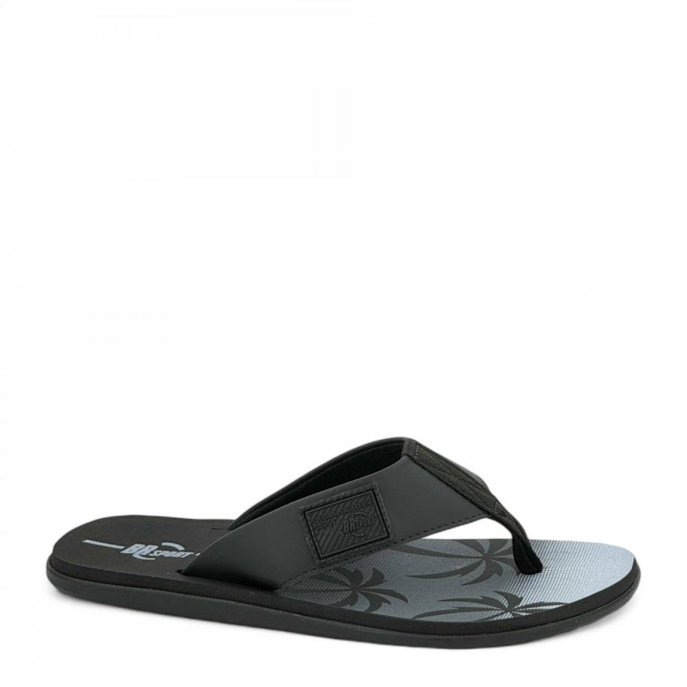 Chinelo Dedo Leve EVA BrSport Masculino Preto 1
