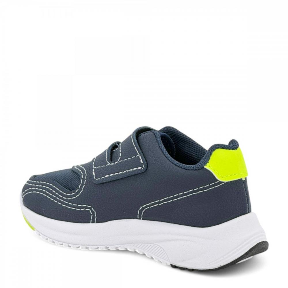 Tênis Casual Jogging Molekinho Baby Menino Azul 3