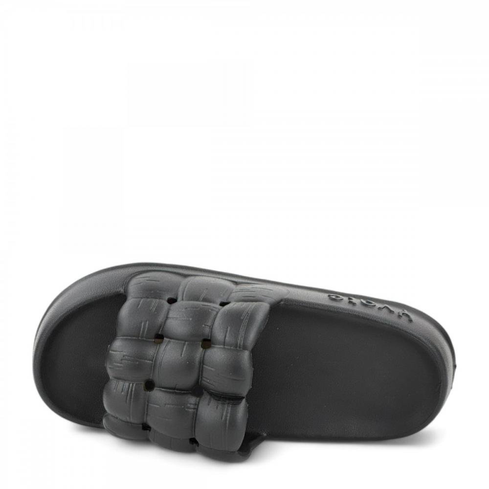 Chinelo Slide Nuvem Ultraleve Mina India Adulto Preto 2