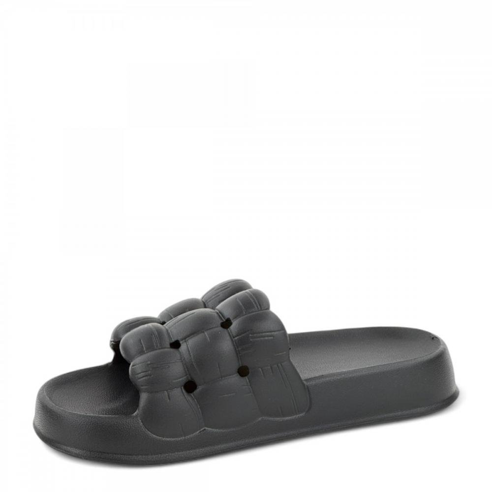Chinelo Slide Nuvem Ultraleve Mina India Adulto Preto 3