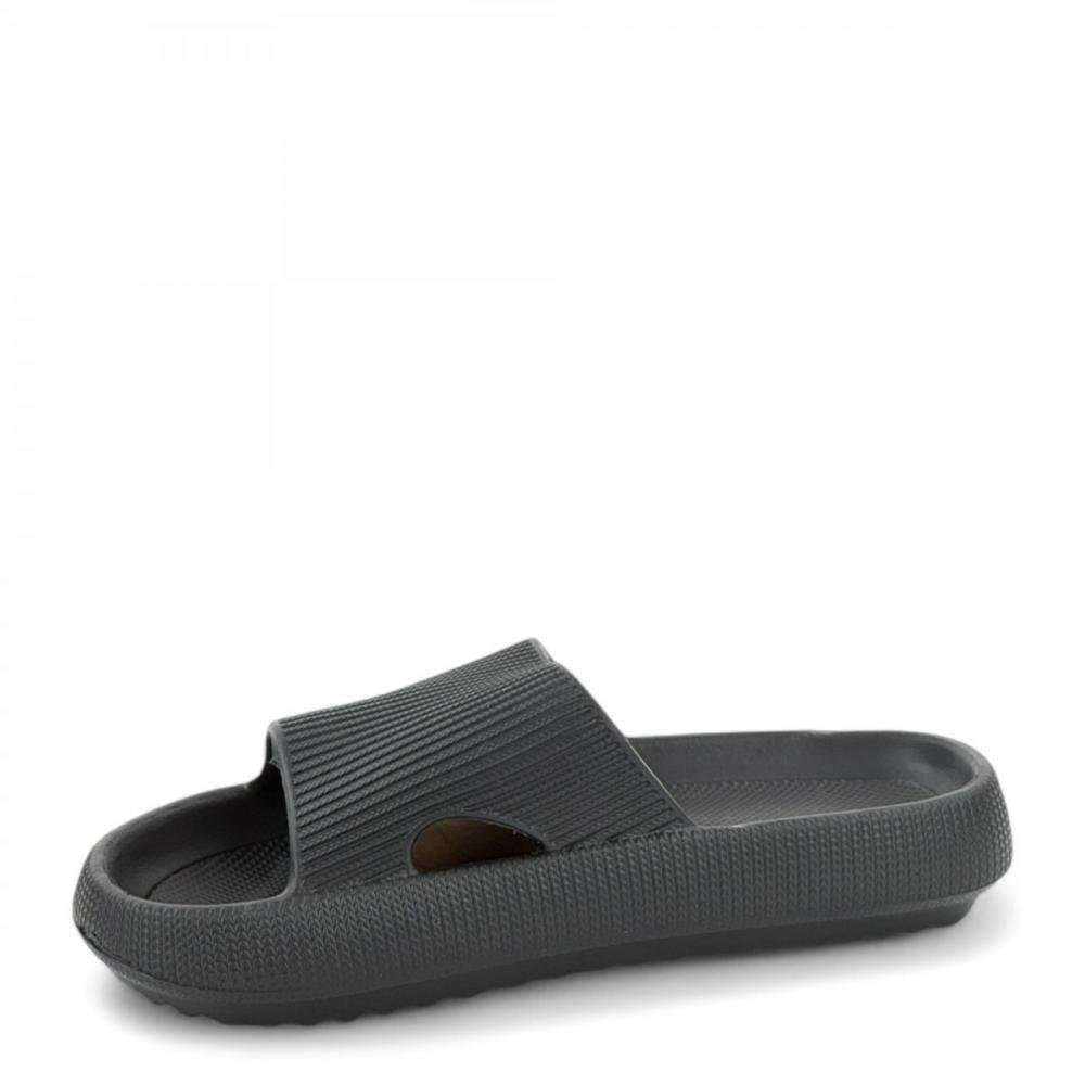 Chinelo Slide Nuvem Ultraleve Mina India Infantil Preto 3