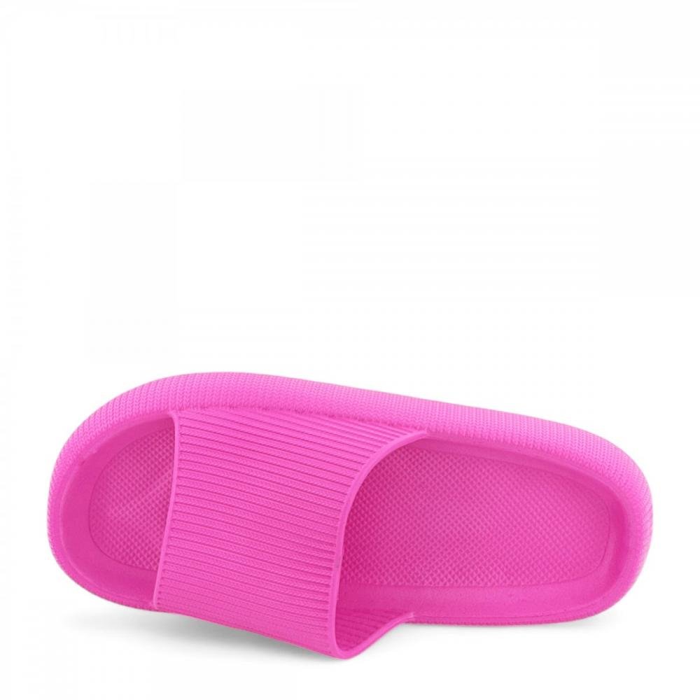 Chinelo Slide Nuvem Ultraleve Mina India Infantil Rosa 2