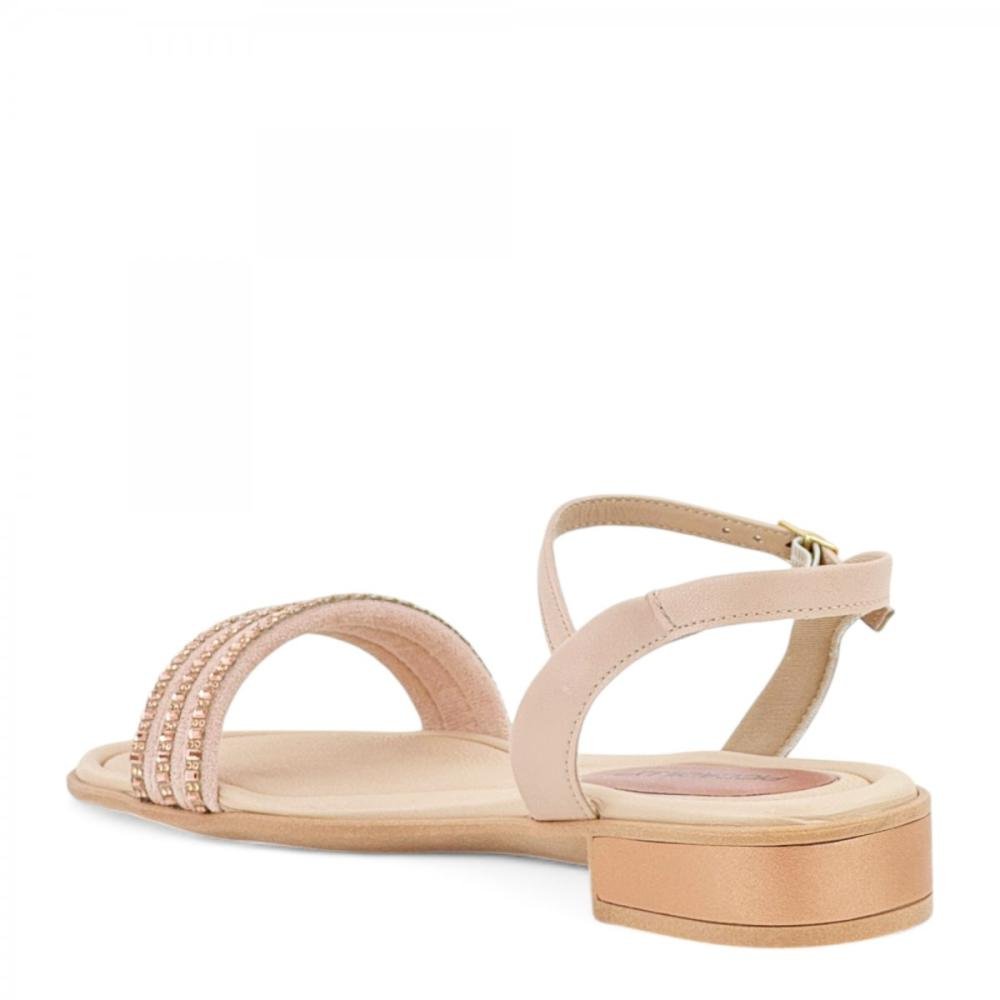 Sandália Salto Baixo Casual Piccadilly Feminina Rosa 3