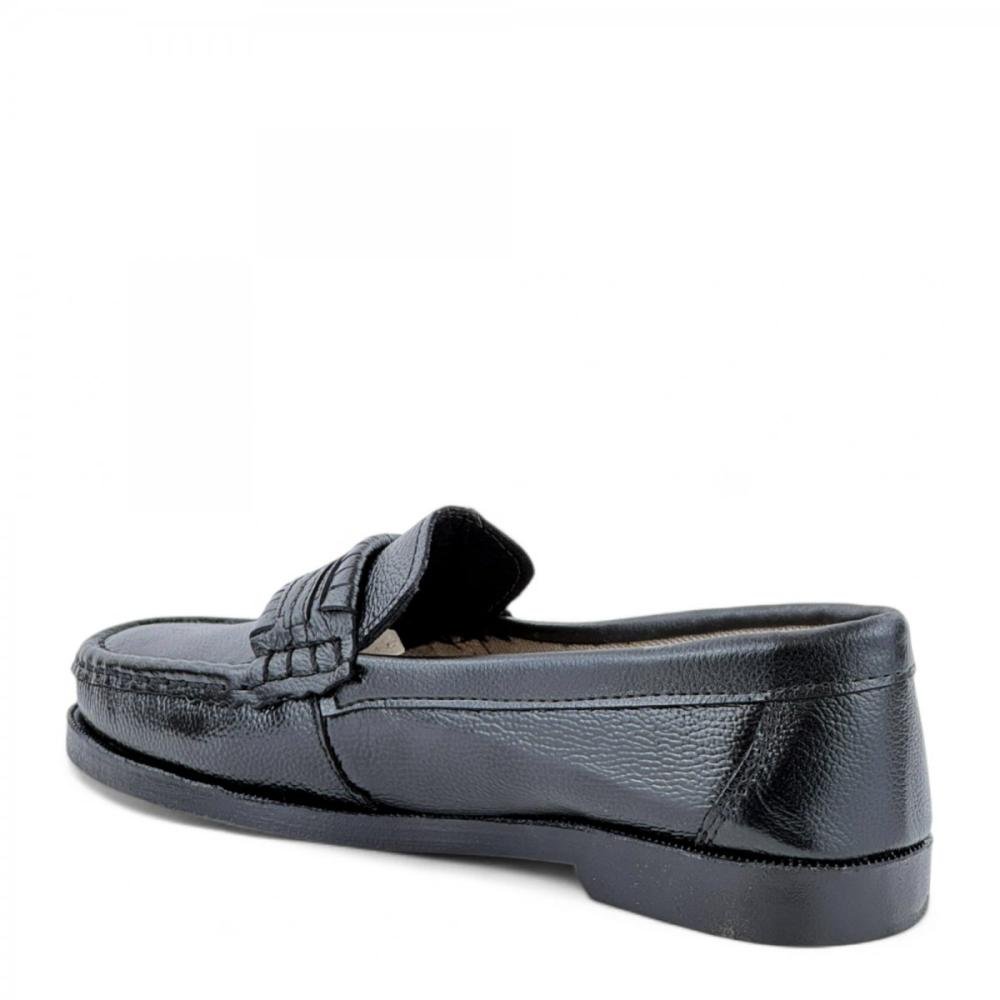 Sapato Mocassim Casual Leve Lellis Masculino Preto 3