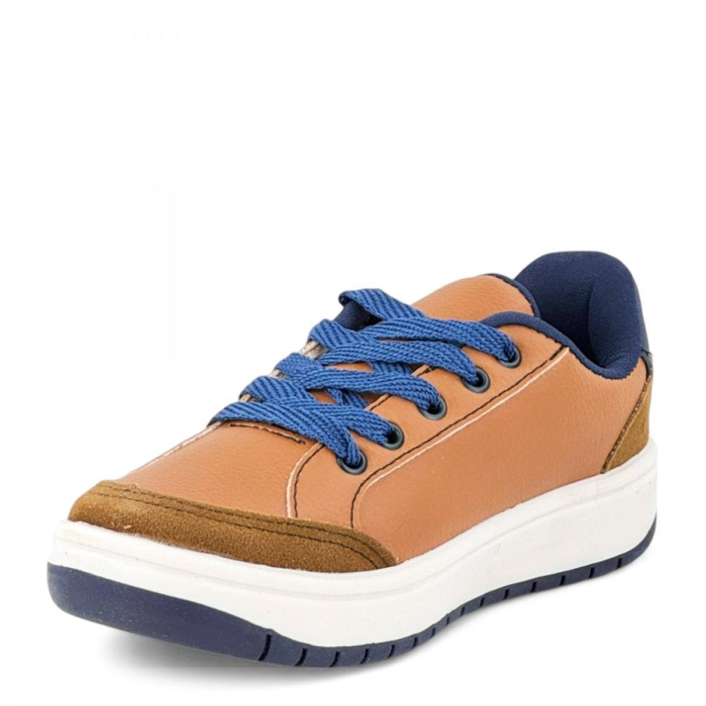 Tênis Casual Street Infantil Dang Menino Marrom 2