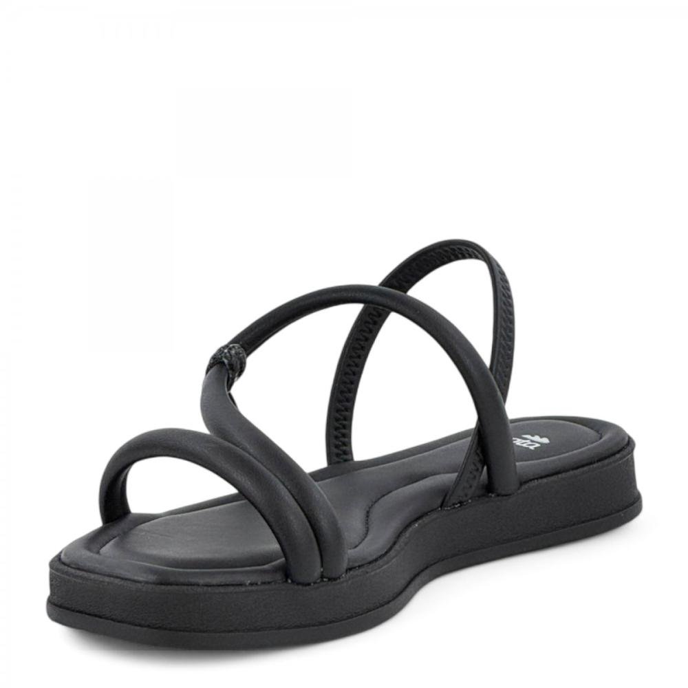 Sandália Flat Casual Dakota Feminina Preto 2