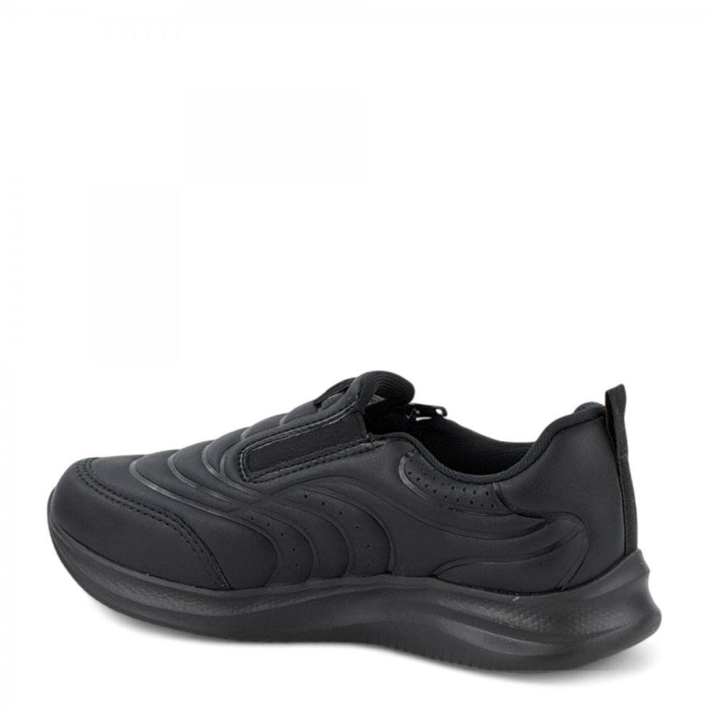 Tênis Calce Fácil Leve Casual Kolosh Feminino Preto 3