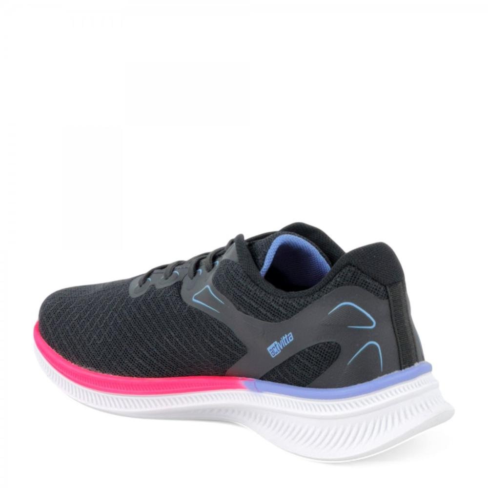 Tênis Esportivo Actvitta Feminino Preto 3