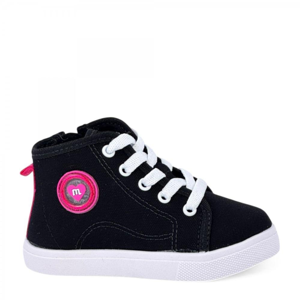 Tênis Casual Botinha Molekinha Infantil Menina