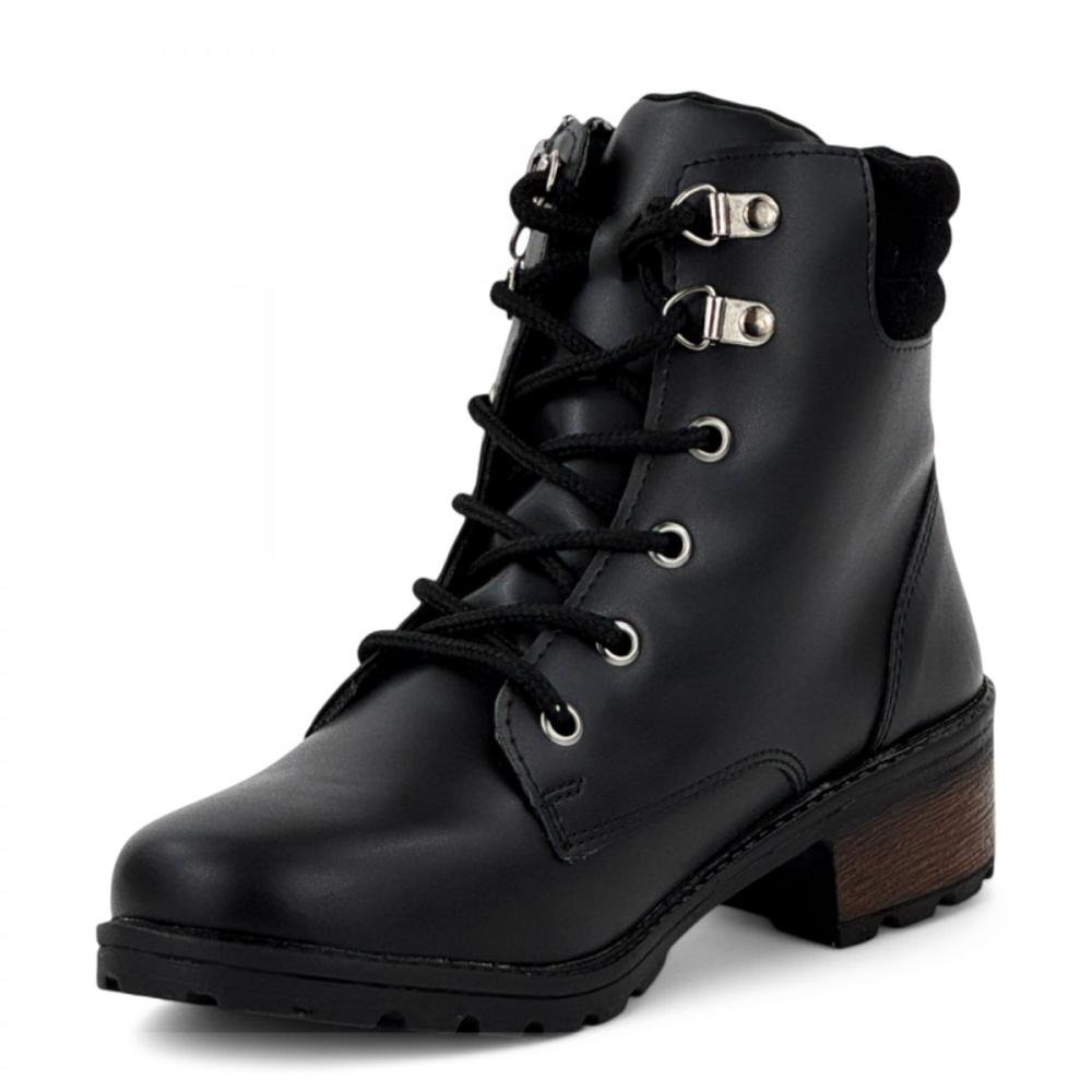 Coturno Salto Bloco Isabela Castelani Feminino Preto 2