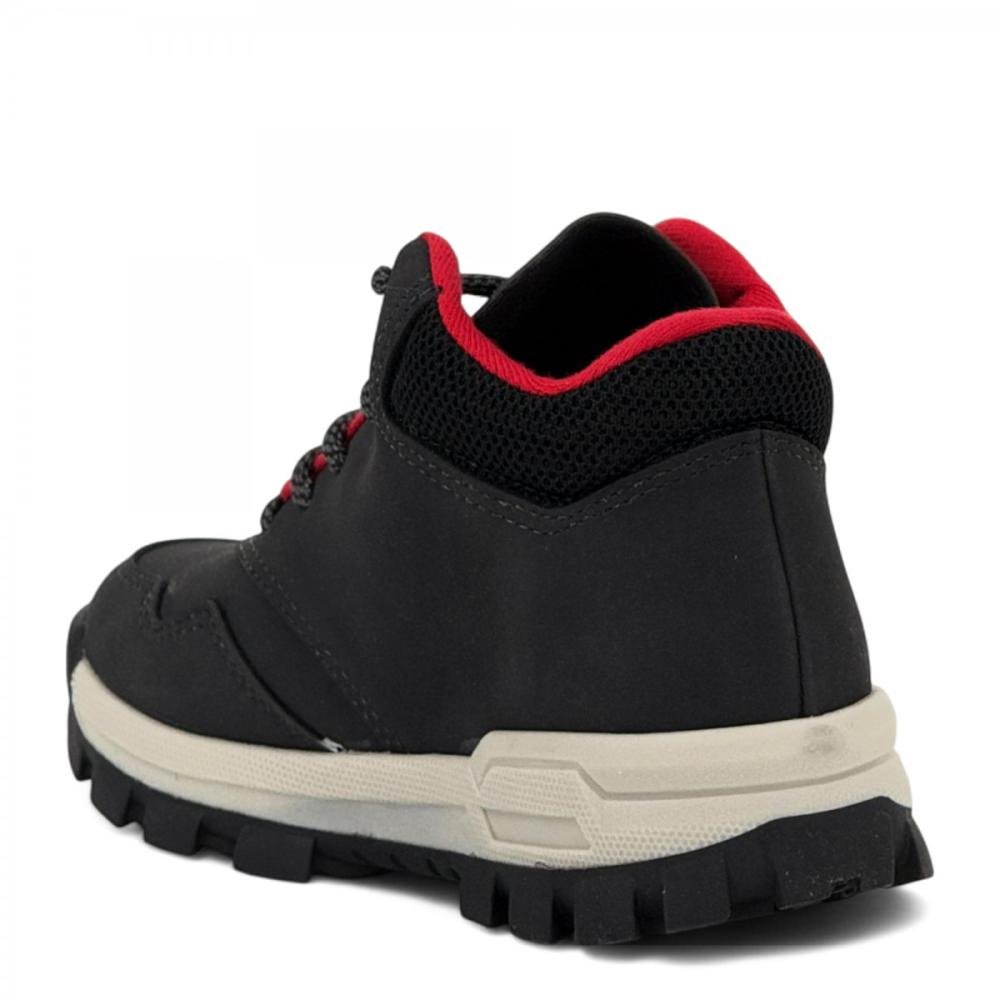 Coturno Casual Molekinho Infantil Menino Preto 3