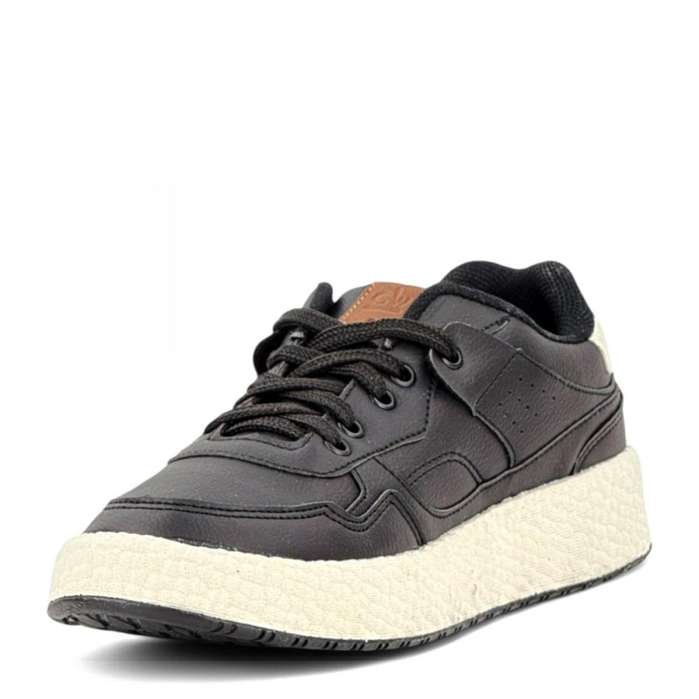 Tênis Casual Comfortway Masculino Preto 2