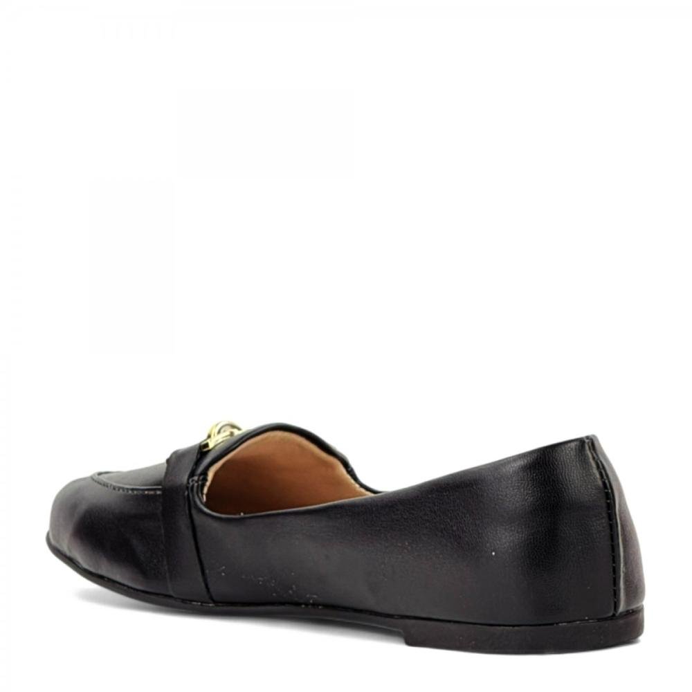 Mocassim Casual Ellegance Feminino Preto 3