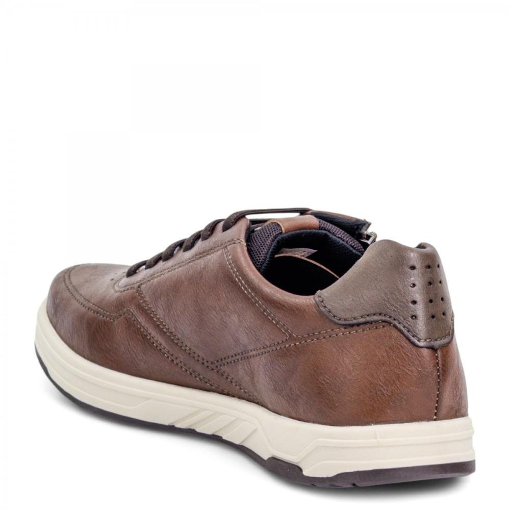 Sapatênis Calce Fácil Pegada Masculino Marrom