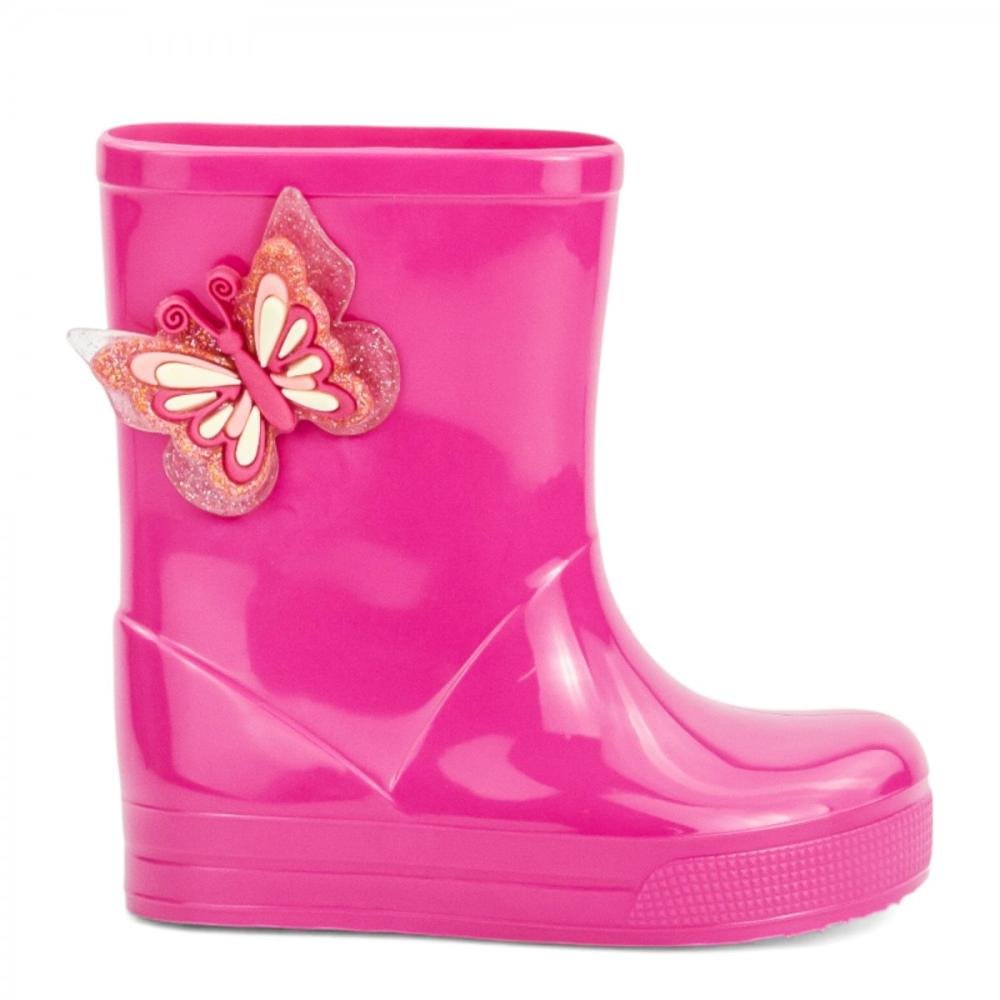 Galocha Borboleta Luelua Infantil Menina Rosa 1