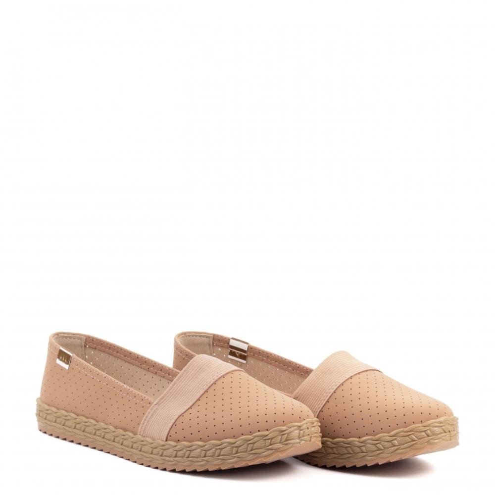 Sapatilha Casual Moleca Feminina Bege 2