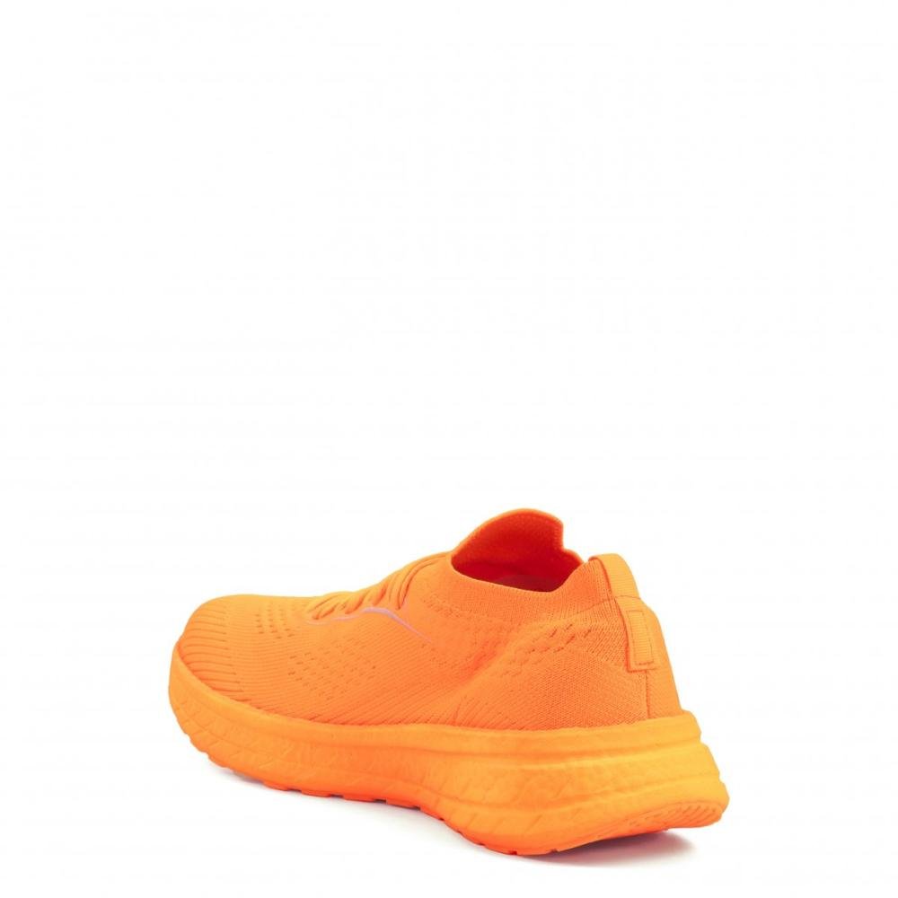 Tênis Esportivo Knit Activitta Masculino Laranja 3