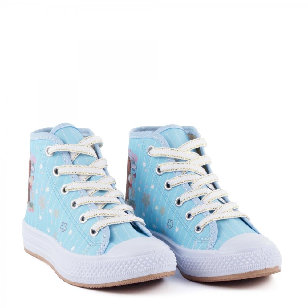 Tênis Botinha Capivara Winipeg Infantil Menina Azul 2