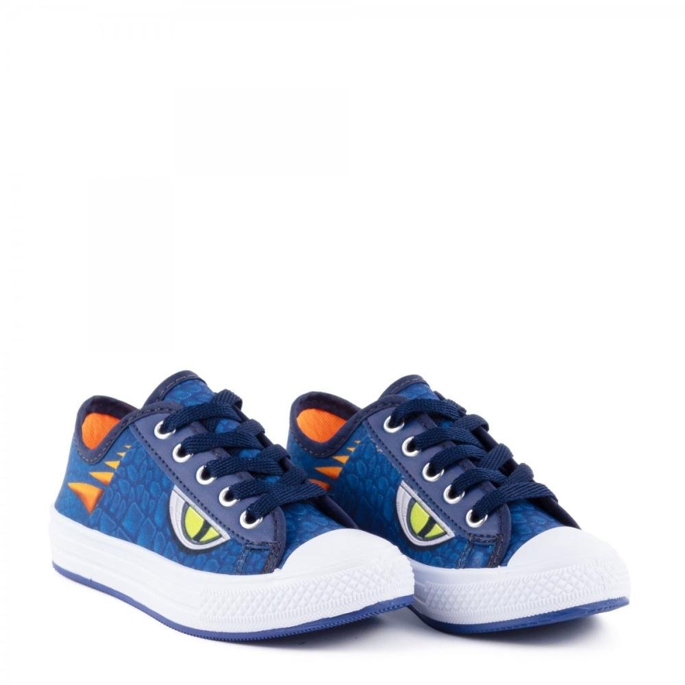Tênis Casual Dragão Winipeg Infantil Menino Azul 2